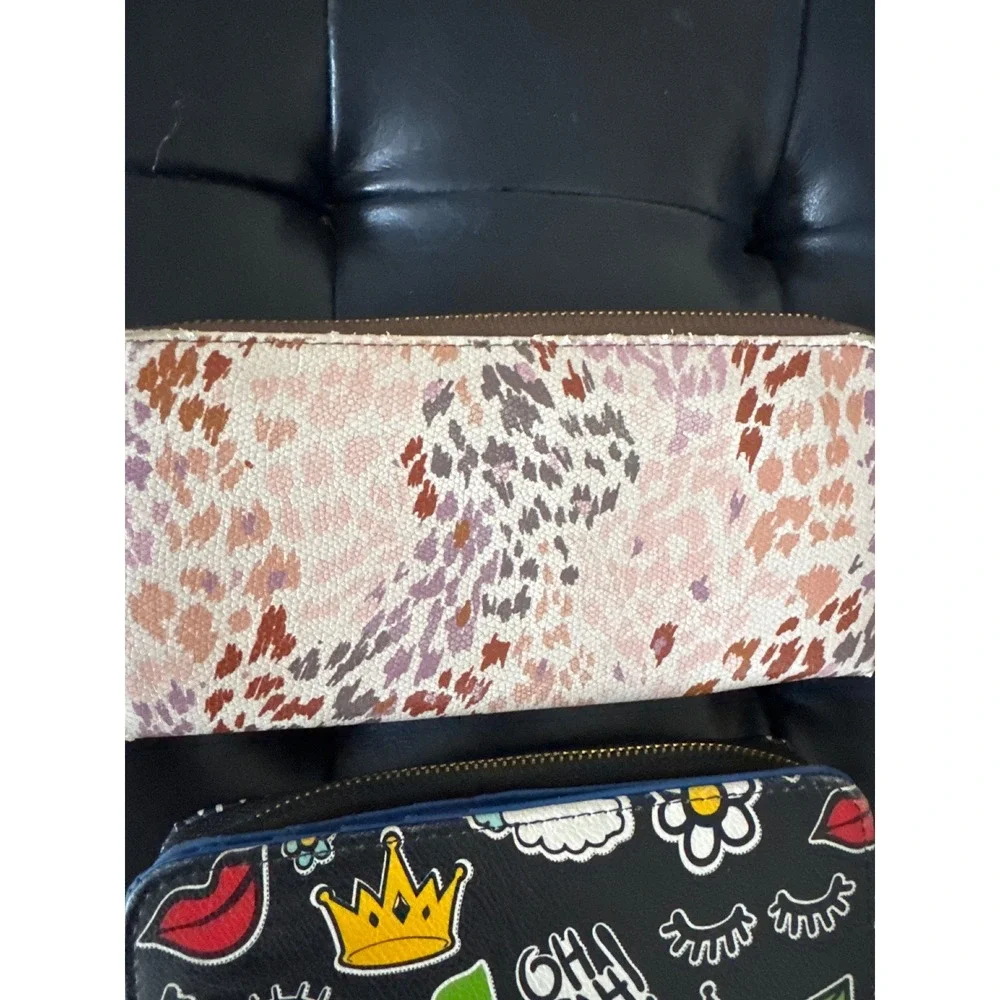Lot of 3 Mudd A New Day zip Around Wristlet Wallets‎ Womens Boho